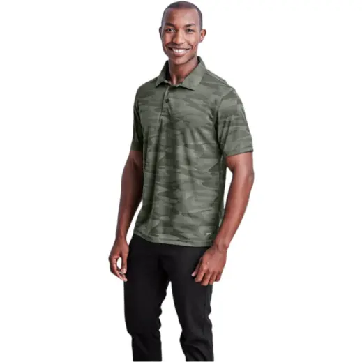 Mens Volition Golf Shirt Model